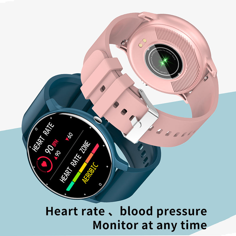 Premium 2024 Neue Smartwatch für Männer: Touchscreen, Sport Fitness, IP67 Wasserdicht, Bluetooth, Android, Apple iOS