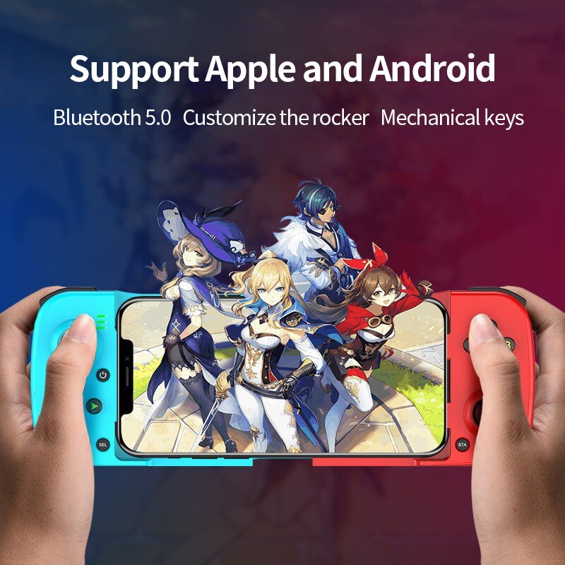 Hochwertiges Gamepad Android für Apple: Essen, Hähnchen, Stretch, kabelloses Bluetooth-Telefon, direkt mit Gamepad verbunde