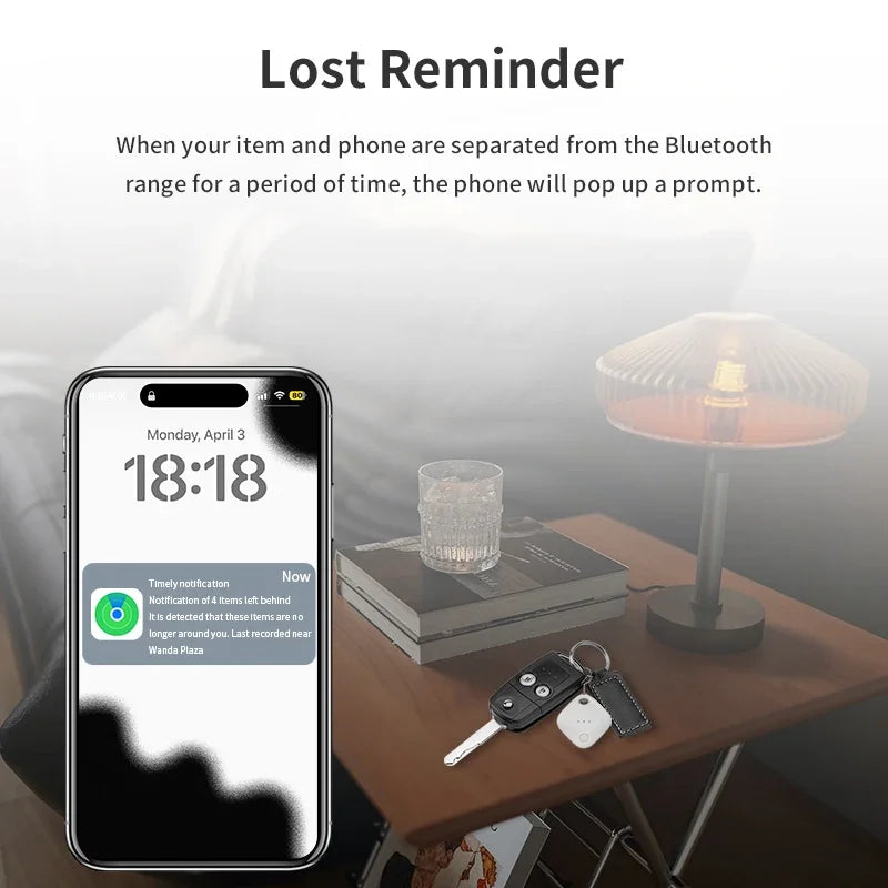 Premium GPS-Tracker für Kinder, Haustiere, Wallet, Portemonnaie & Schlüssel: Smart Air Tag, Mini-Bluetooth | Verlorene
