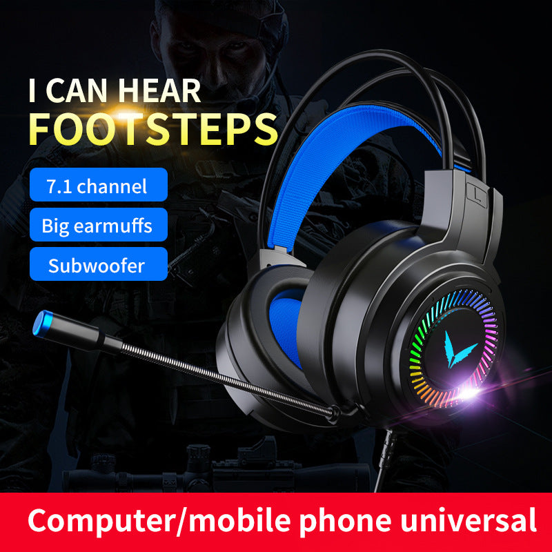 Hochwertiges Onikuma X15 Pro Over-Ear Gaming-Headset mit Kabel | Geräuschunterdrückung, Rosa Katzenohren, RGB-Licht und