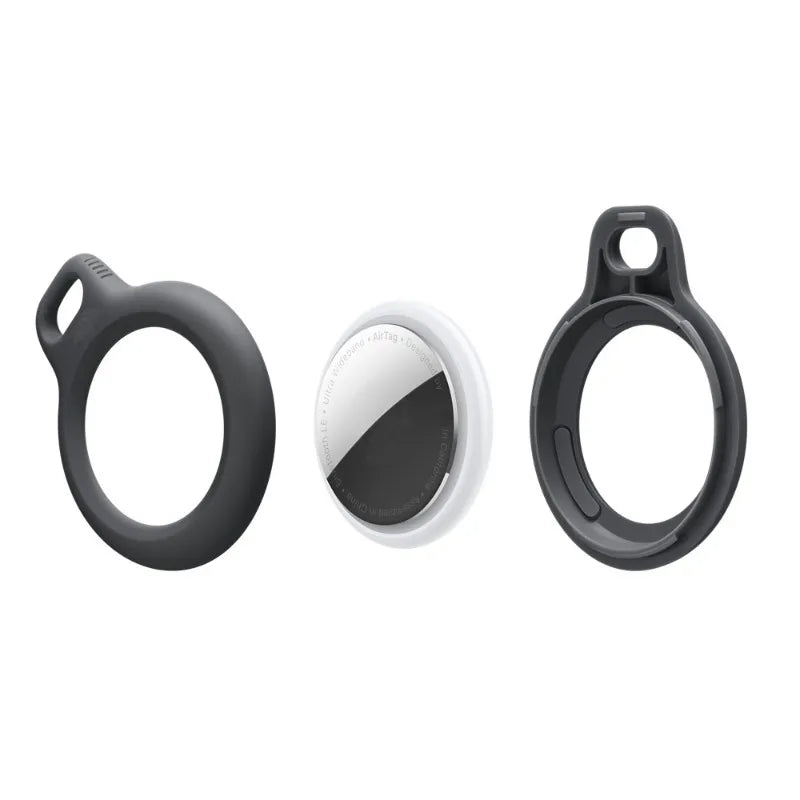 Premium AirTag Schutzhülle mit Silikon-Keychain