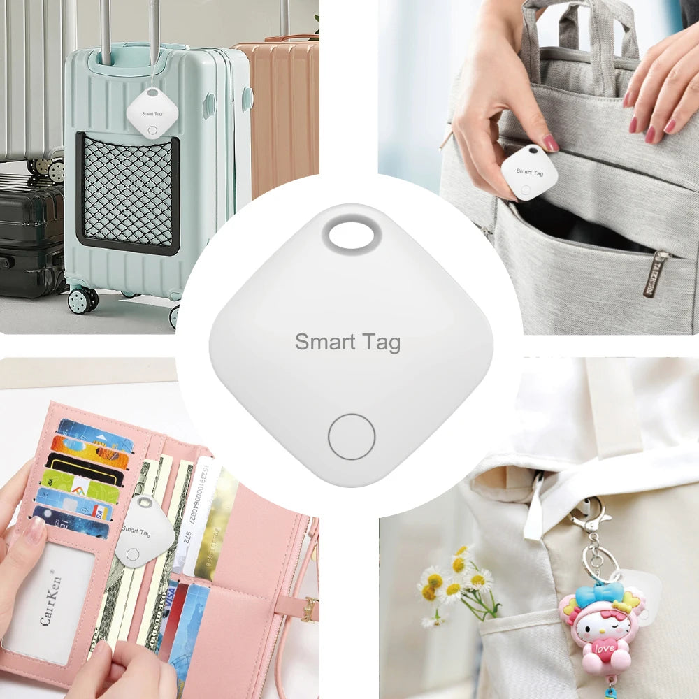 Premium GPS-Tracker für Kinder, Haustiere, Wallet, Portemonnaie & Schlüssel: Smart Air Tag, Mini-Bluetooth | Verlorene