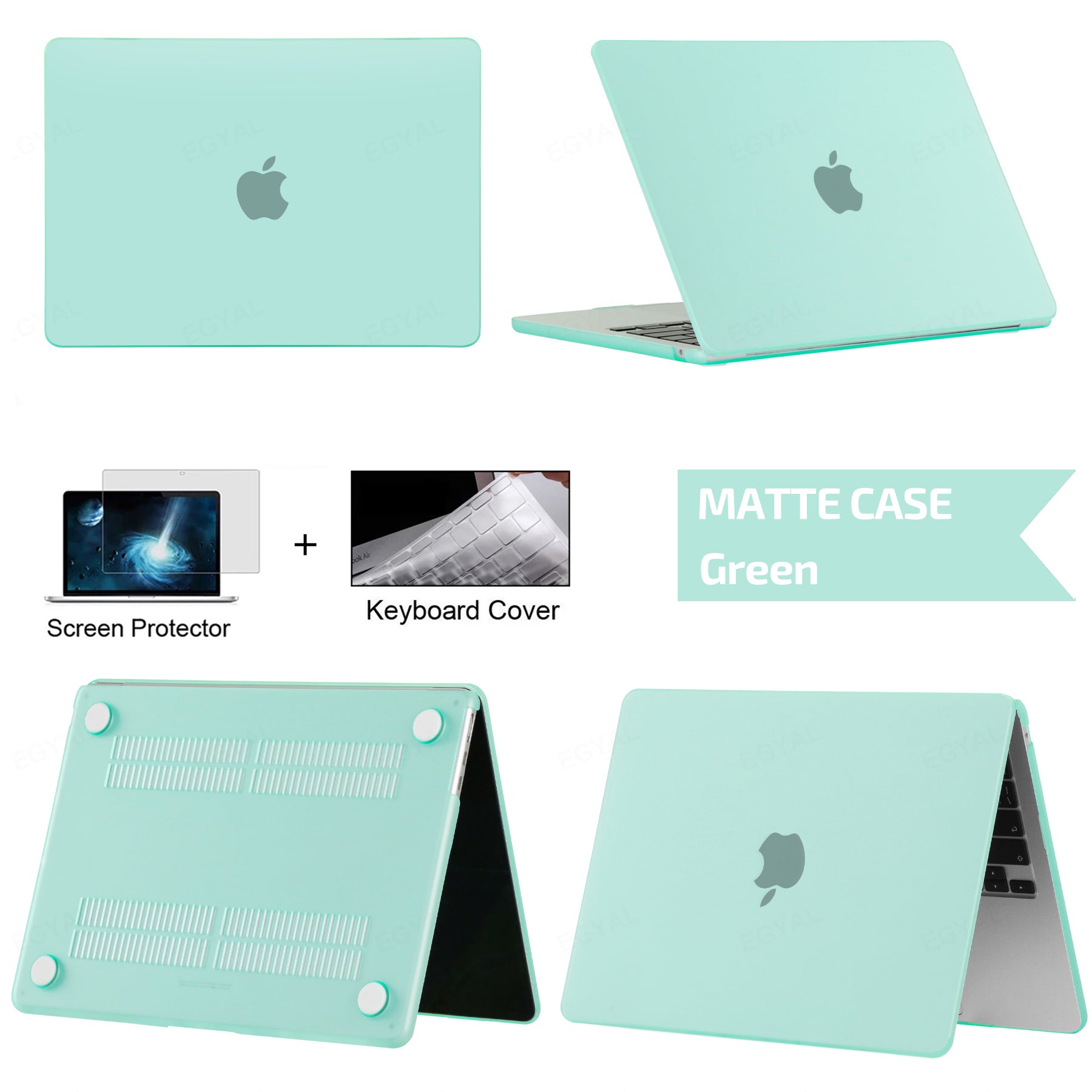 High-Quality Ultra-Thin Hardshell Case - Laptop Sleeve for MacBook Air/Pro/M3/M2/M1: 16,14,13-inch | 2024/2023/2022/2020 Series - Premium Cover