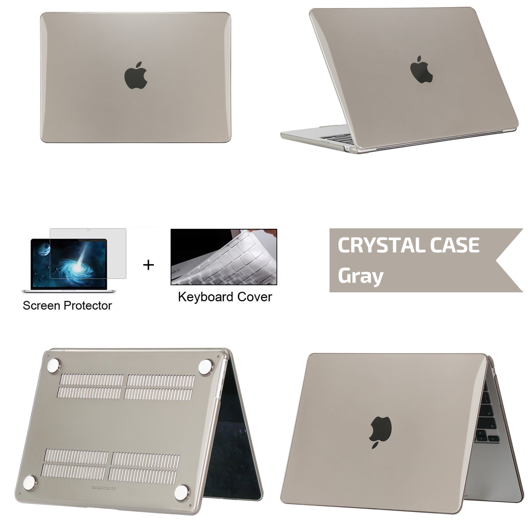 High-Quality Ultra-Thin Hardshell Case - Laptop Sleeve for MacBook Air/Pro/M3/M2/M1: 16,14,13-inch | 2024/2023/2022/2020 Series - Premium Cover