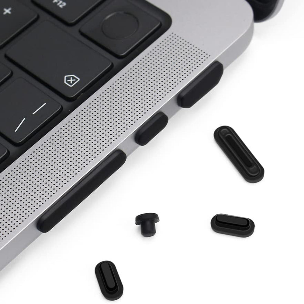 Premium Weicher Silikon-Staubschutzstecker für MacBook Pro 14 16 Stopper Laptop Staubschutz Dichtung Schnittstellenabdeckung