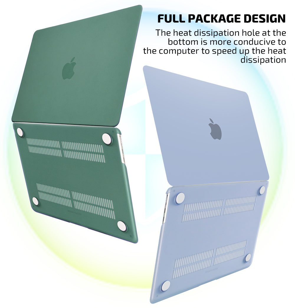 High-Quality Ultra-Thin Hardshell Case - Laptop Sleeve for MacBook Air/Pro/M3/M2/M1: 16,14,13-inch | 2024/2023/2022/2020 Series - Premium Cover