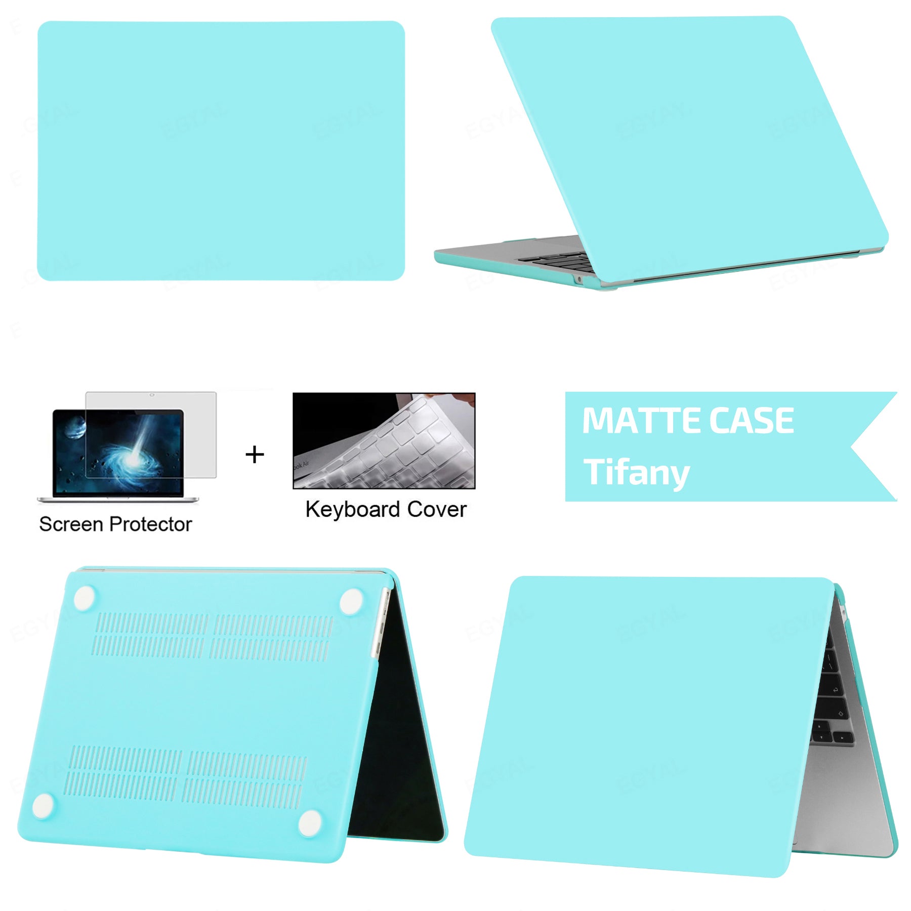 High-Quality Ultra-Thin Hardshell Case - Laptop Sleeve for MacBook Air/Pro/M3/M2/M1: 16,14,13-inch | 2024/2023/2022/2020 Series - Premium Cover