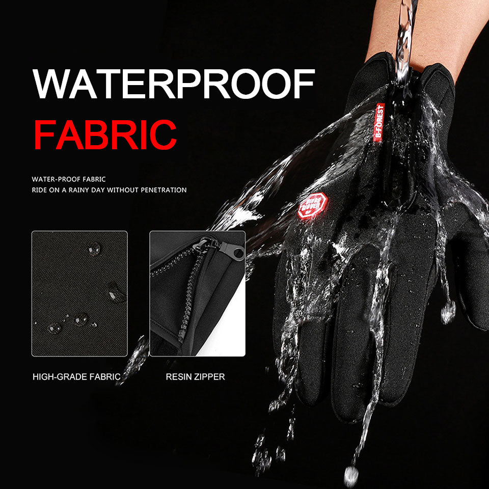 Premium Touchscreen-Warme Handschuhe: Outdoor, Radfahren, Motorrad, Sport, Fitness - Wasserdicht, Winddicht, Rutschfest - Winter