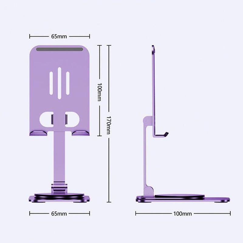 Hochwertiger Universalständer: Tablet & Handy Halterung für Apple iPad Pro 10.2, 7-9. Gen,16/15/14/13/12 Pro Max/Plus/Mini