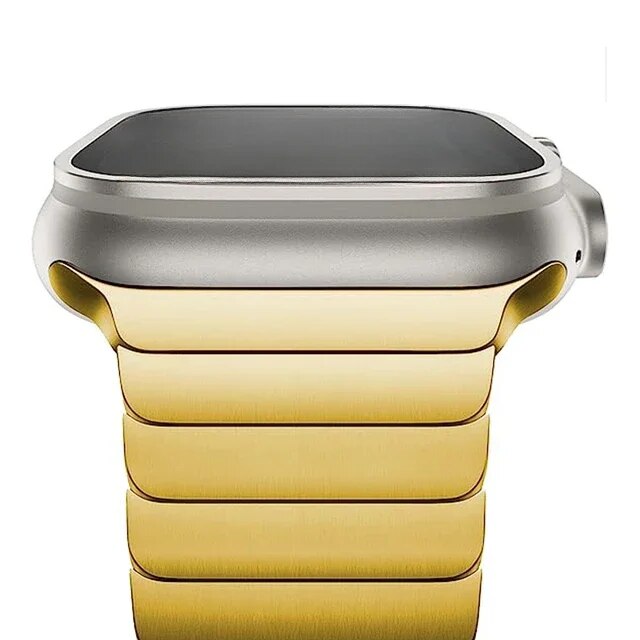 Titan Farbband für Luxury Apple Watch Serie 10/9/8/7/6/5/4/3/2/1 & Ultra 2/1, SE: 2024, 2023, 2022, 2021, 2020, 2019, 2018,