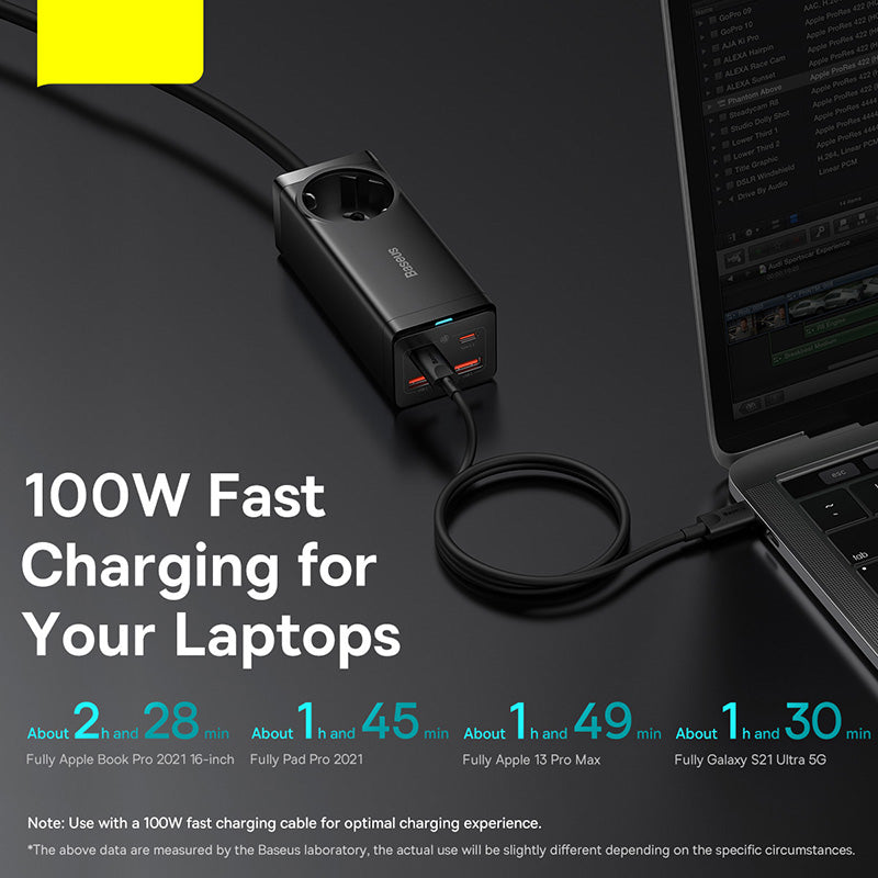 Premium 100W GaN3 Pro USB Ladegerät Desktop Ladestation - Typ C PD QC Quick Charge 4.0 3.0 Schnellladung - Phone Heaven Zone