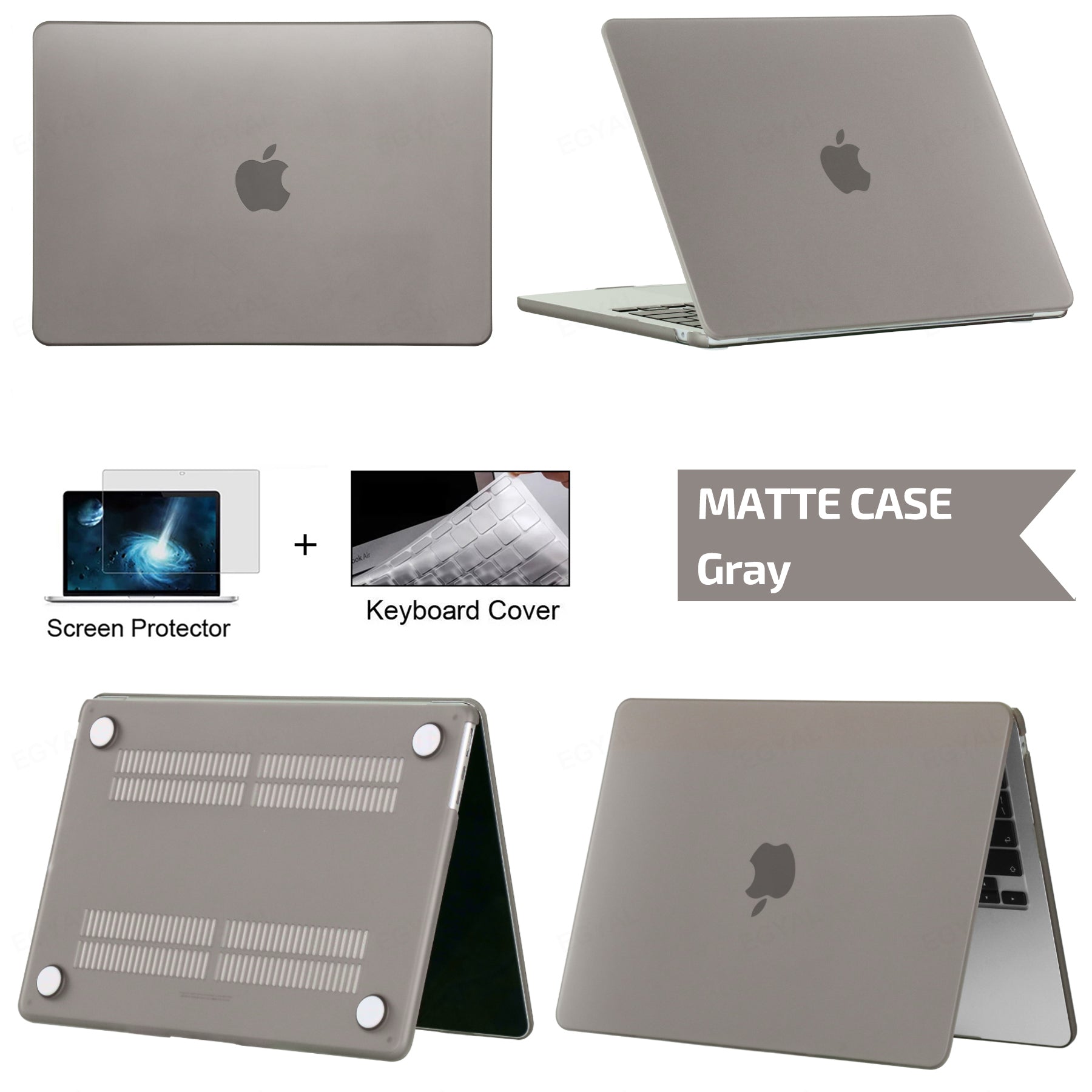 High-Quality Ultra-Thin Hardshell Case - Laptop Sleeve for MacBook Air/Pro/M3/M2/M1: 16,14,13-inch | 2024/2023/2022/2020 Series - Premium Cover