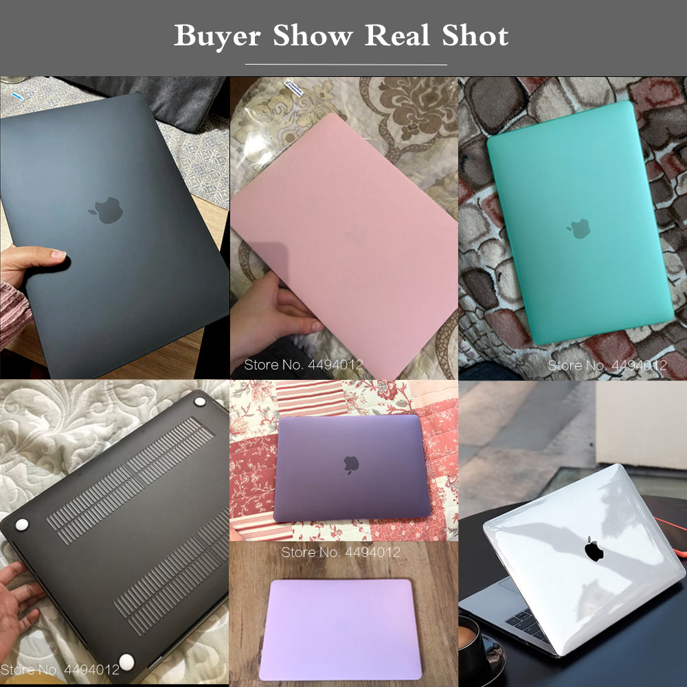 High-Quality Ultra-Thin Hardshell Case - Laptop Sleeve for MacBook Air/Pro/M3/M2/M1: 16,14,13-inch | 2024/2023/2022/2020 Series - Premium Cover