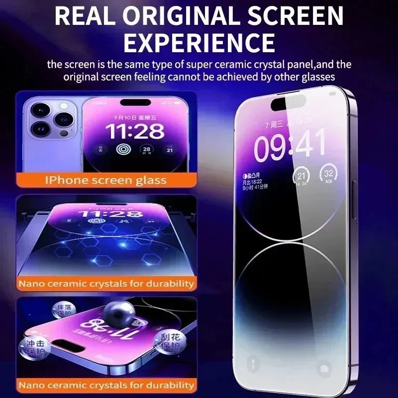 Luxury Ultra-Thin iPhone Case with 360° Full Protection made of Metal and Glass | MagSafe-Compatible, Magnetic Adsorption | Shockproof Armor with Camera Protection | Stylish Phone Case for Apple iPhone 16/16e, 15, 14, 13, 12 Pro Max, Pro, Plus & Mini