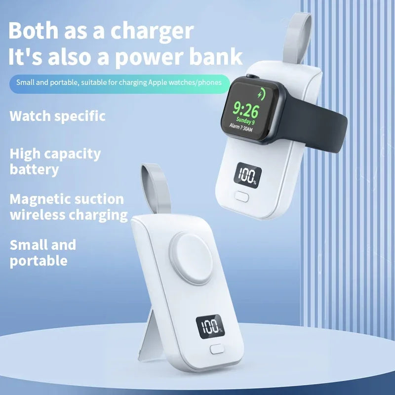 Hacrin 3 in 1 Wireless Charging station for  Apple Watch Series 7 Charger Dock Fast Charging Station for Smartphones, Apple iPhone, Samsung, iOS & Android