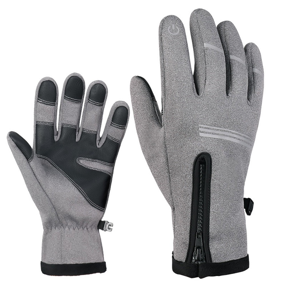Hochwertige warme 3M-Laufhandschuhe für Radfahren, Touchscreen, Motorrad, Outdoor, Roller, winddicht, Sport, Reiten