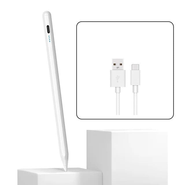 Premium Universal Stylus: Touch Pen for iPad Series: Tablet, Smartphones, Laptop & Phone, Compatible with Apple iPhone, MacBook, iPad, Xiaomi, Huawei, iOS, Android & Windows - Precise Input Pen