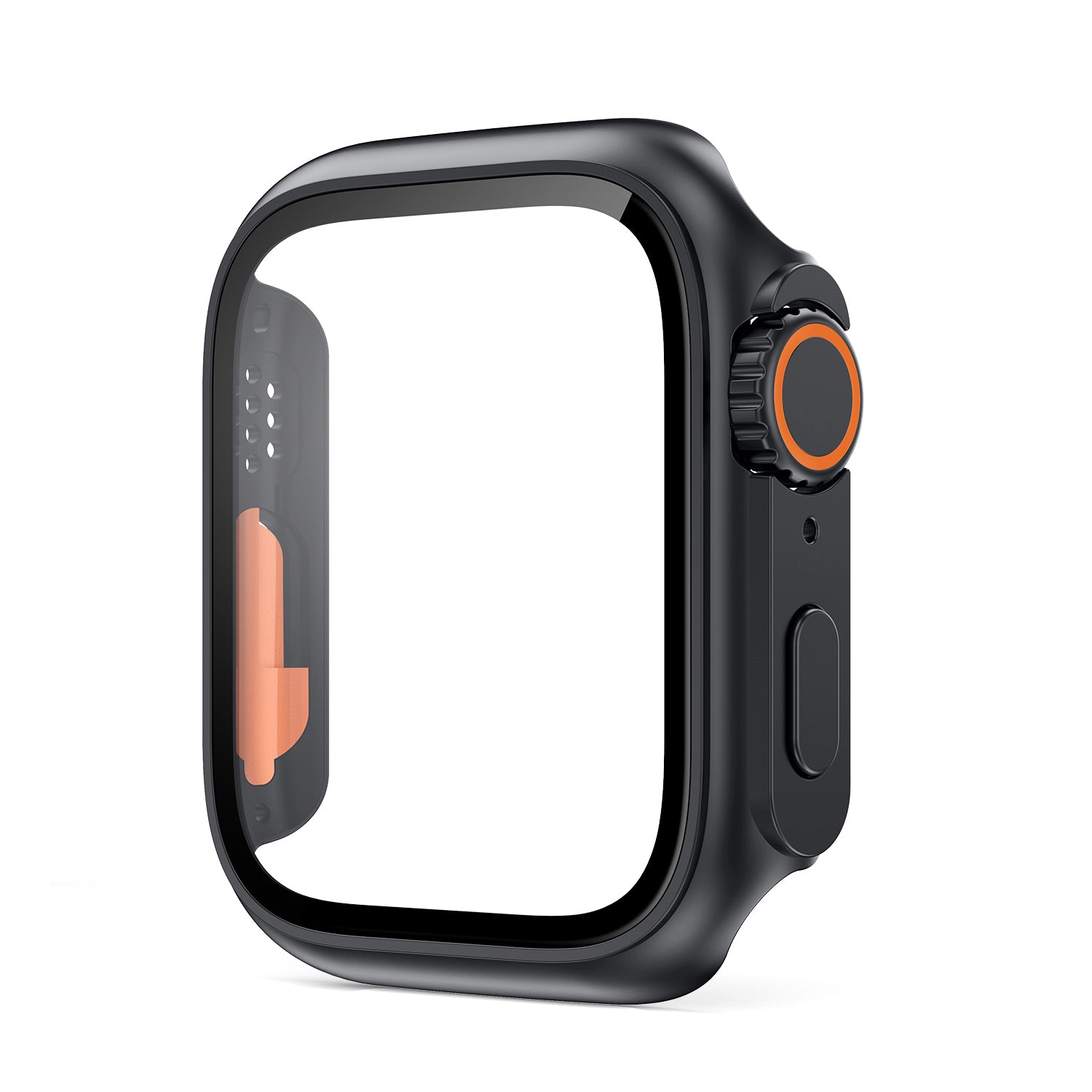 Premium Displayschutzfolie für Apple Watch 44mm 45mm 40mm 41mm - Hartes PC-Front | und Rückseitenstoßstangengehäuse für i