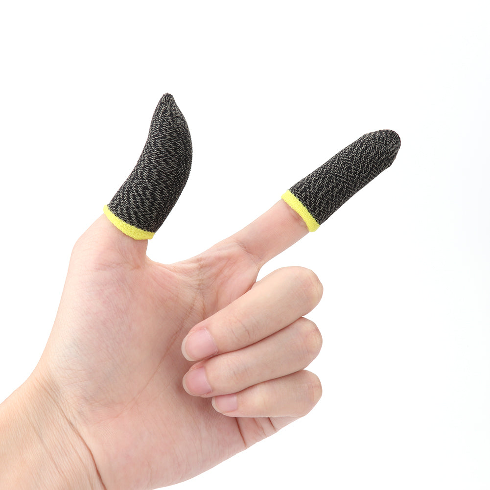 Premium 10 Stück Handy-Spiel Fingertip-Handschuhe für PUBG Gamer - Schweißfest, Rutschfest, Touchscreen Fingerhülsen 