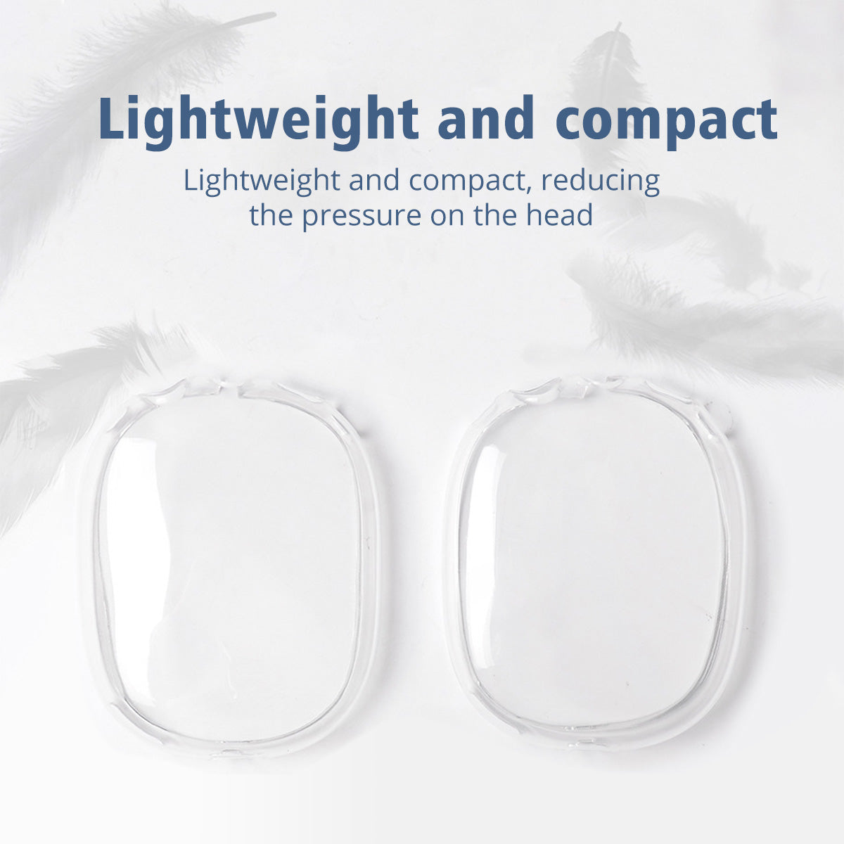 Premium TPU Protective Case for Apple AirPods Max Shockproof & Scratch-Resistant Transparent Headphone Case | Soft, Transparent Cover - Premium Protection for Wireless Headphones