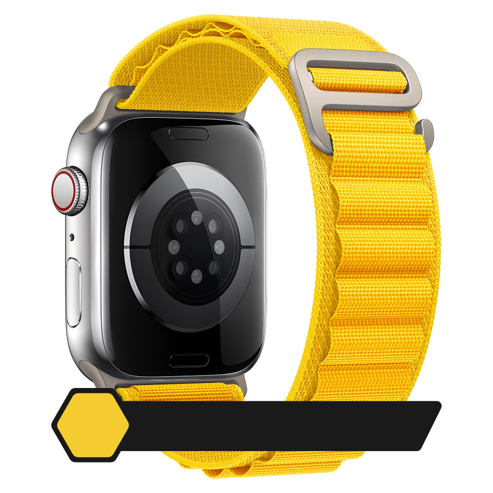 Armband für Apple Watch Serie 10/9/8/7/6/5/4/3/2/1 & Ultra 2/1, SE: 2024, 2023, 2022, 2021, 2020, 2019,  | Alpin Loop Premium
