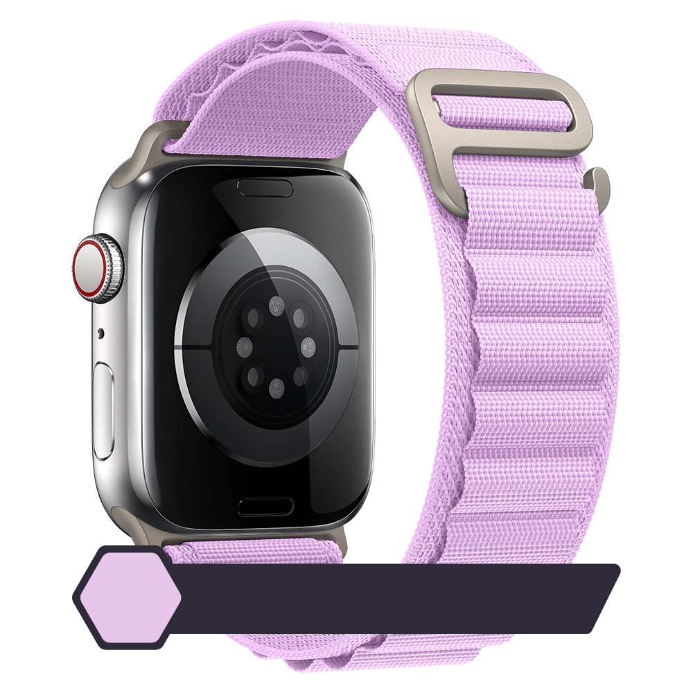 Armband für Apple Watch Serie 10/9/8/7/6/5/4/3/2/1 & Ultra 2/1, SE: 2024, 2023, 2022, 2021, 2020, 2019,  | Alpin Loop Premium