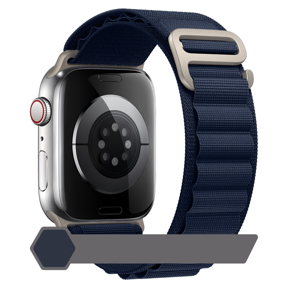 Armband für Apple Watch Serie 10/9/8/7/6/5/4/3/2/1 & Ultra 2/1, SE: 2024, 2023, 2022, 2021, 2020, 2019,  | Alpin Loop Premium