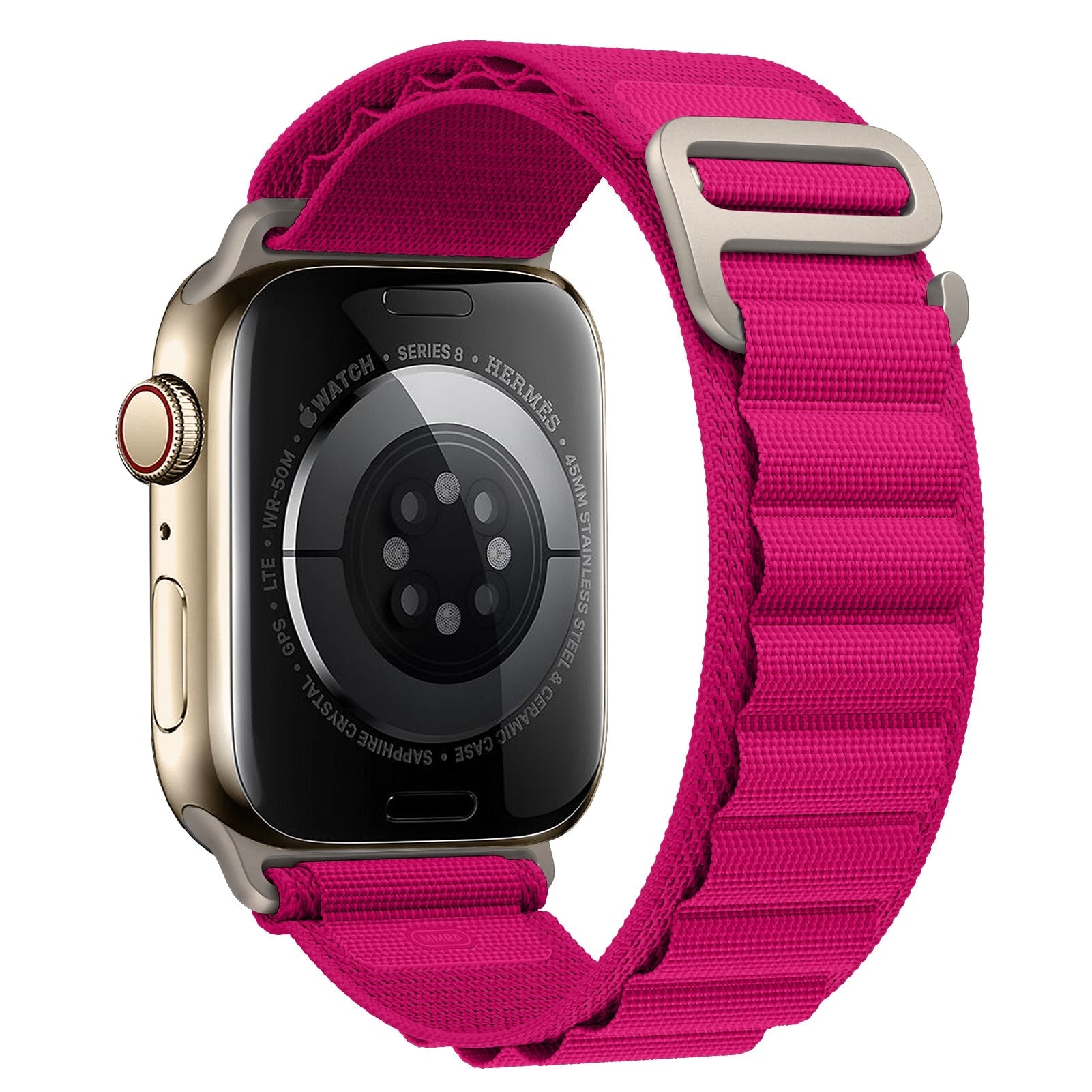 Armband für Apple Watch Serie 10/9/8/7/6/5/4/3/2/1 & Ultra 2/1, SE: 2024, 2023, 2022, 2021, 2020, 2019,  | Alpin Loop Premium
