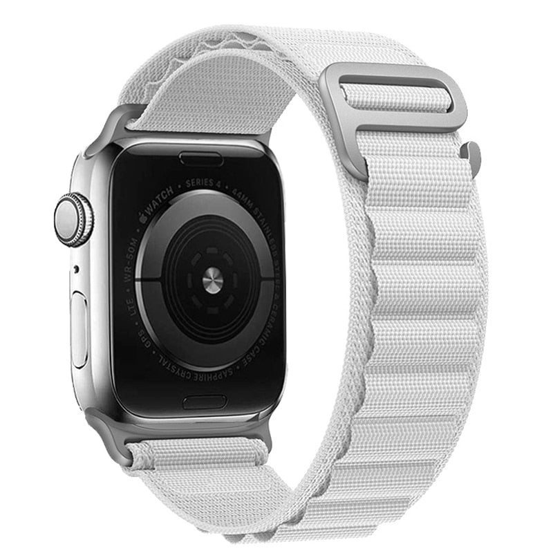 Armband für Apple Watch Serie 10/9/8/7/6/5/4/3/2/1 & Ultra 2/1, SE: 2024, 2023, 2022, 2021, 2020, 2019,  | Alpin Loop Premium