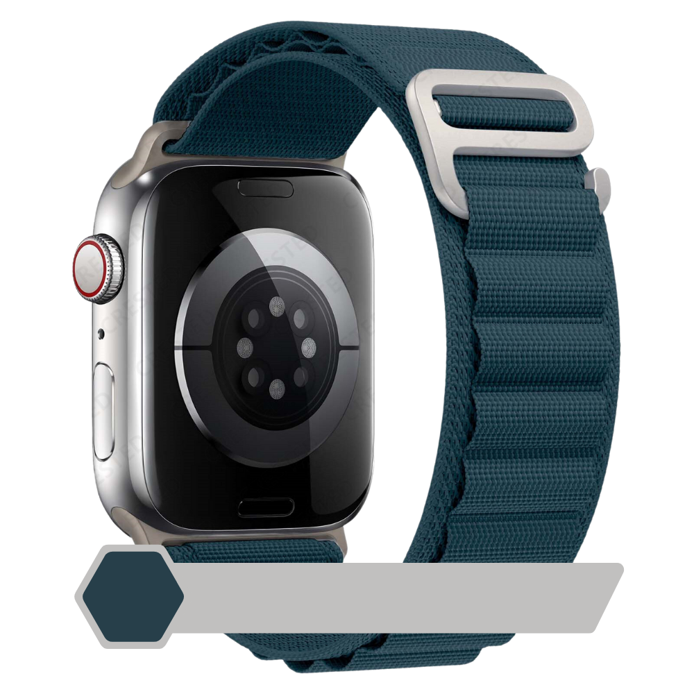Armband für Apple Watch Serie 10/9/8/7/6/5/4/3/2/1 & Ultra 2/1, SE: 2024, 2023, 2022, 2021, 2020, 2019,  | Alpin Loop Premium