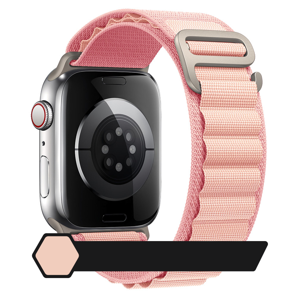Armband für Apple Watch Serie 10/9/8/7/6/5/4/3/2/1 & Ultra 2/1, SE: 2024, 2023, 2022, 2021, 2020, 2019,  | Alpin Loop Premium