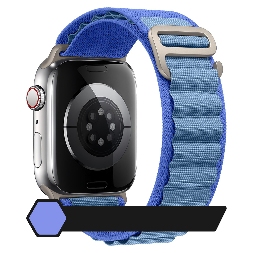 Armband für Apple Watch Serie 10/9/8/7/6/5/4/3/2/1 & Ultra 2/1, SE: 2024, 2023, 2022, 2021, 2020, 2019,  | Alpin Loop Premium