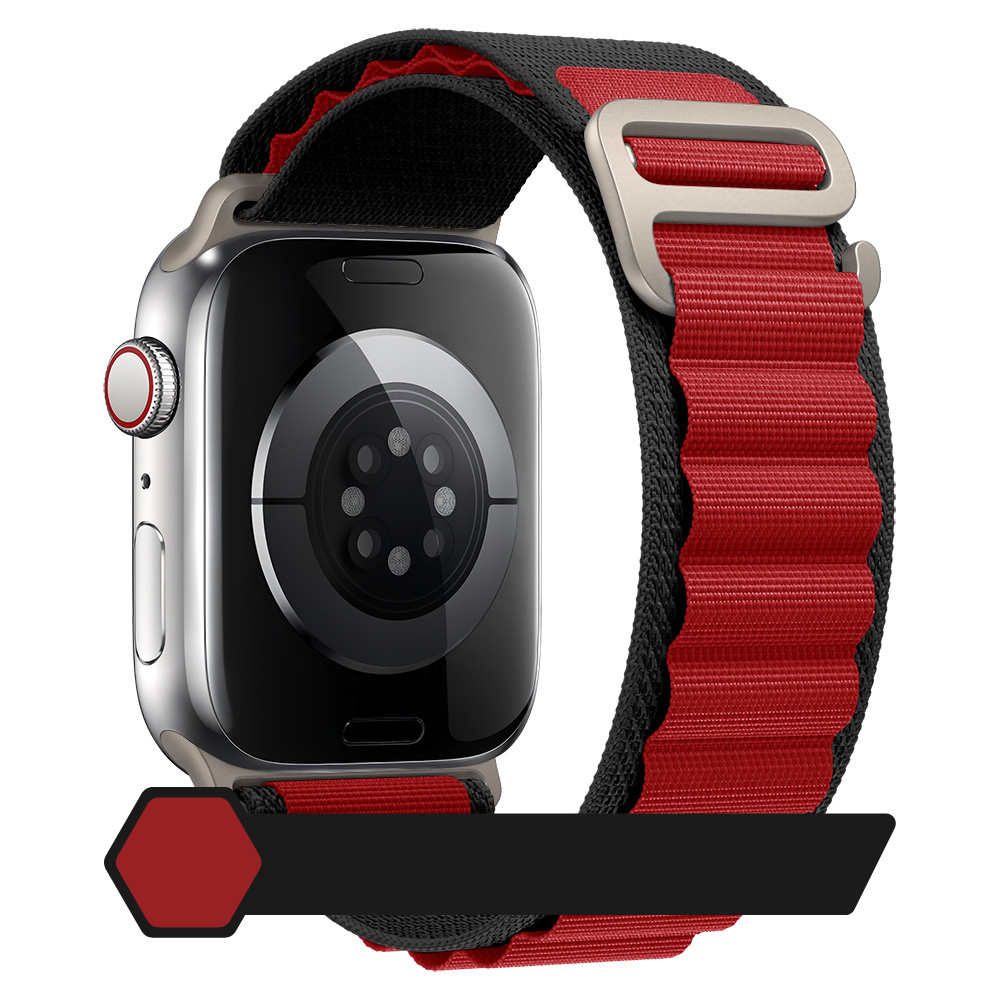 Armband für Apple Watch Serie 10/9/8/7/6/5/4/3/2/1 & Ultra 2/1, SE: 2024, 2023, 2022, 2021, 2020, 2019,  | Alpin Loop Premium