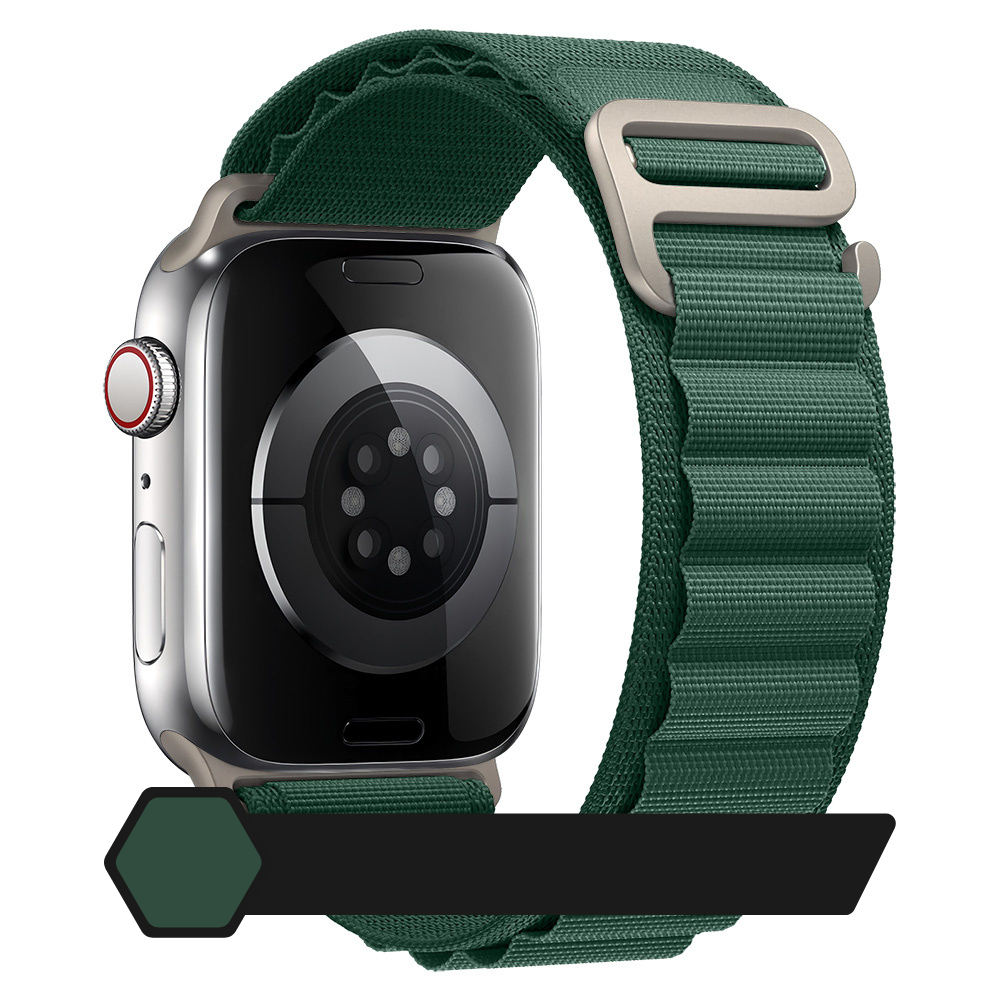 Armband für Apple Watch Serie 10/9/8/7/6/5/4/3/2/1 & Ultra 2/1, SE: 2024, 2023, 2022, 2021, 2020, 2019,  | Alpin Loop Premium